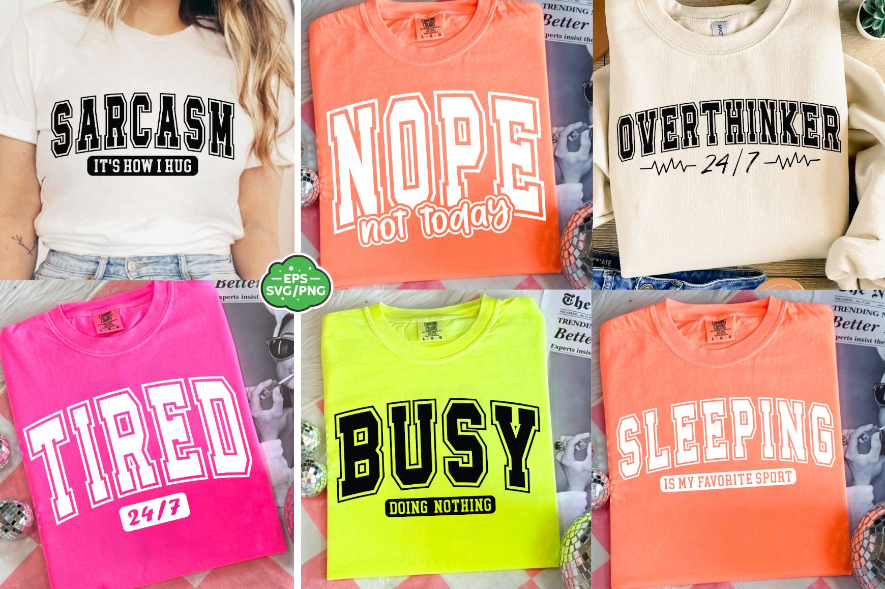 Funny Sarcastic SVG Bundle, Sarcasm Svg